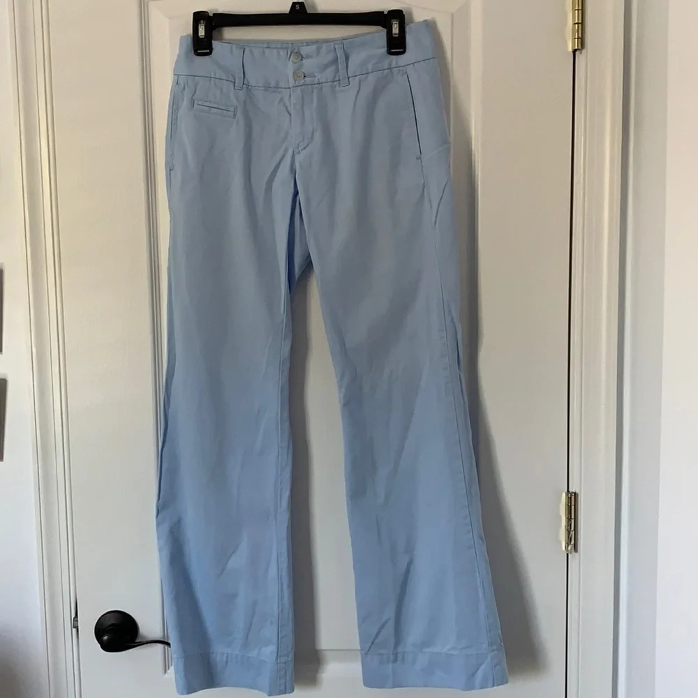 Baby Blue Wide Leg Pants